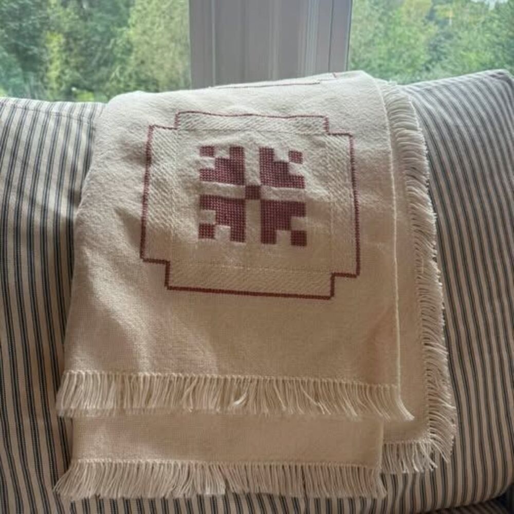 Vintage Woven Throw Blanket